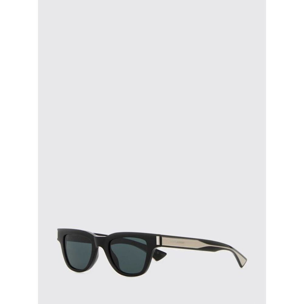Saint Laurent Men Saint Laurent Cat-Eye Acetate Sunglasses With Smoked Lenses